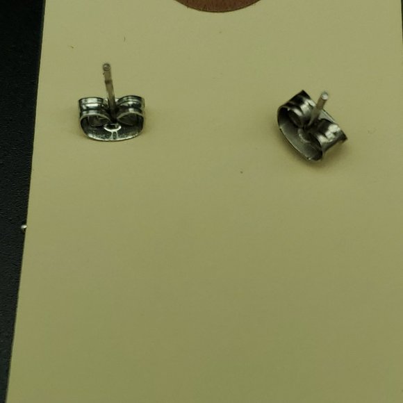 Enamel and Rhinstone Ladybug Earings Signed LP - Picture 5 of 6